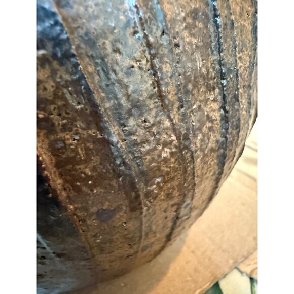 Handcrafted Ceramic Pitcher Textured Design & Rustic Finish One of a kind - Picture 11 of 12